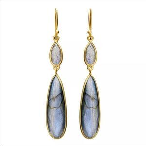 #29 Marbleized Teardrop Earrings